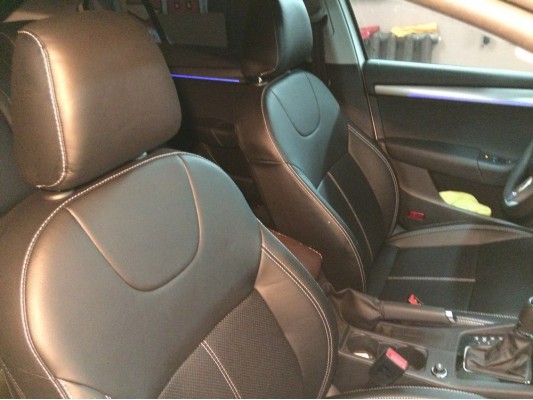 Каркасные авточехлы на Skoda Octavia A7 FL Каркасные авточехлы на Skoda Octavia A7 FL